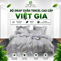 01 Bộ Drap Mền Tencel Lụa Cao Cấp