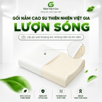 02 gối nằm cao su thiên nhiên