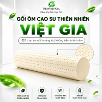 01 gối ôm cao su thiên nhiên