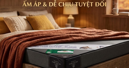 Chọn Nệm Mùa Đông Ấm Áp & Dễ Chịu Tuyệt Đối